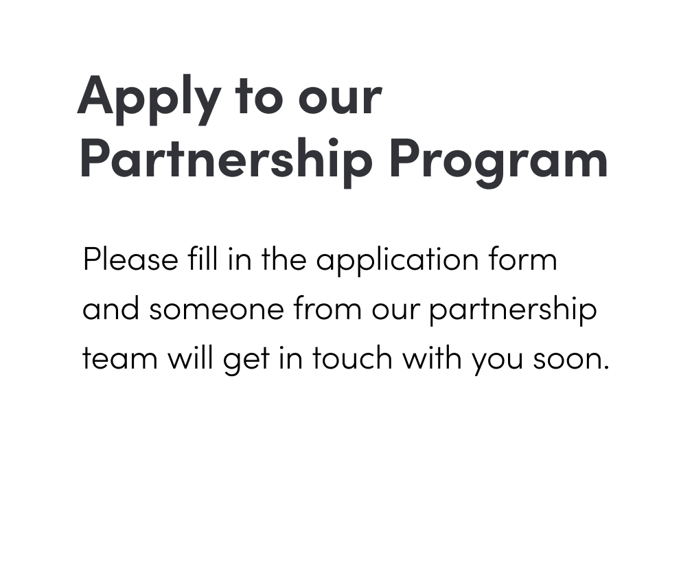partner application